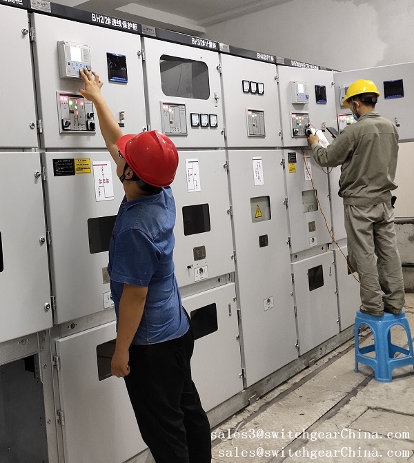 onsite Switchgear commissioning