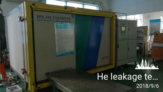 Vacuum helium leakage detecter - ZHEBAO