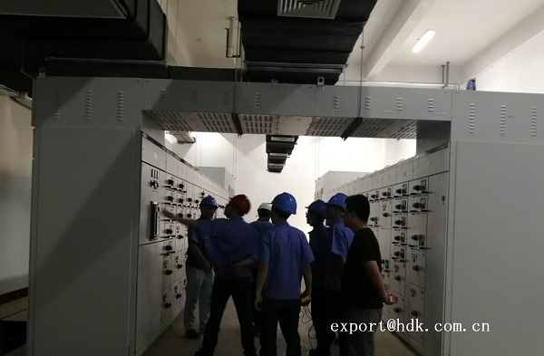 Zhebao Electrical provides after-sales service at YS TECH project site.